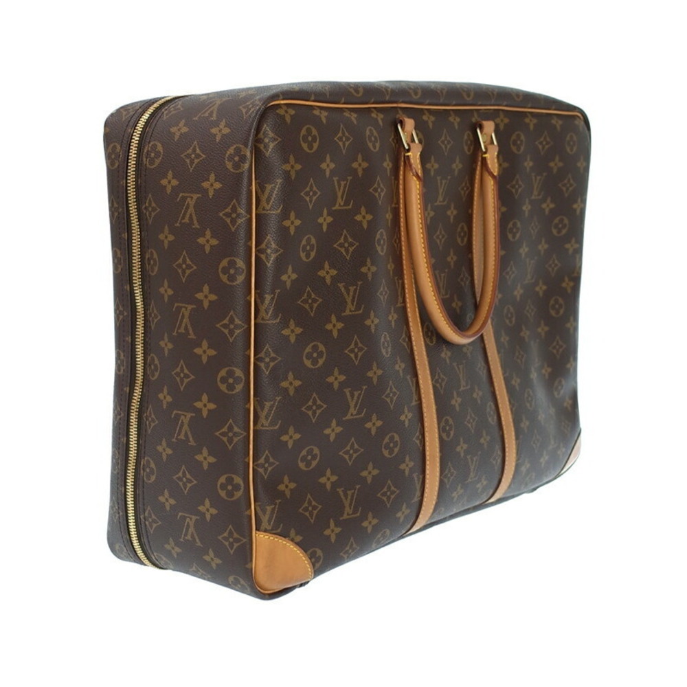 Louis Vuitton Monogram Boston Sirius Bag Leather Brown